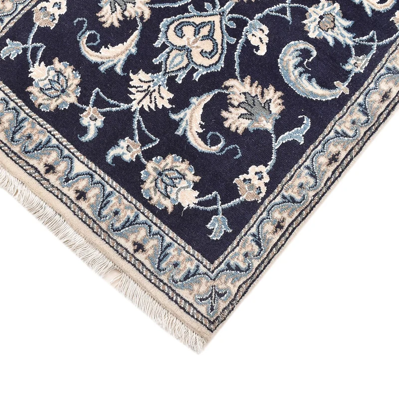 Nain - 12La Teppich 67x141cm - Perserteppich - dunkelblau