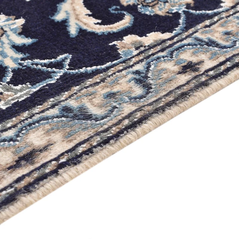Nain - 12La Teppich 67x141cm - Perserteppich - dunkelblau
