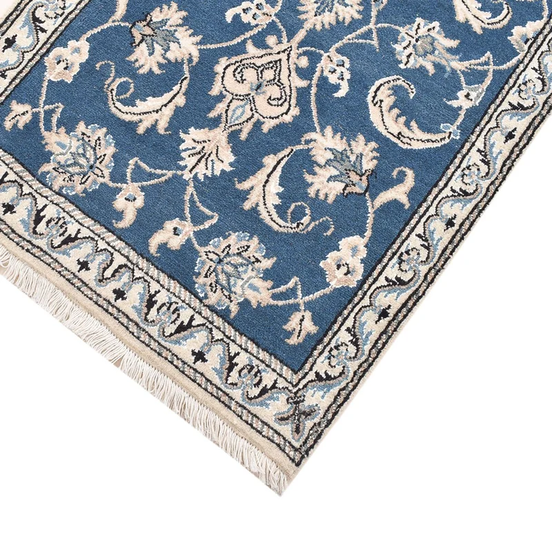 Nain - 12La Teppich 68x146cm - Perserteppich - blau