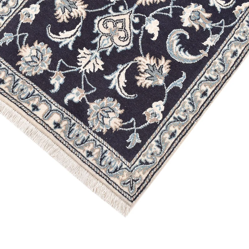 Perserteppich - Nain - 68 x 145 cm - dunkelblau