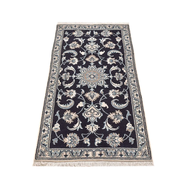 Perserteppich - Nain - 68 x 145 cm - dunkelblau