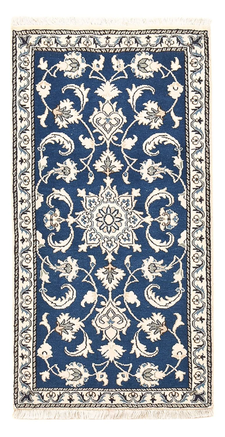 Nain - 12La Teppich 69x135cm - Perserteppich - blau