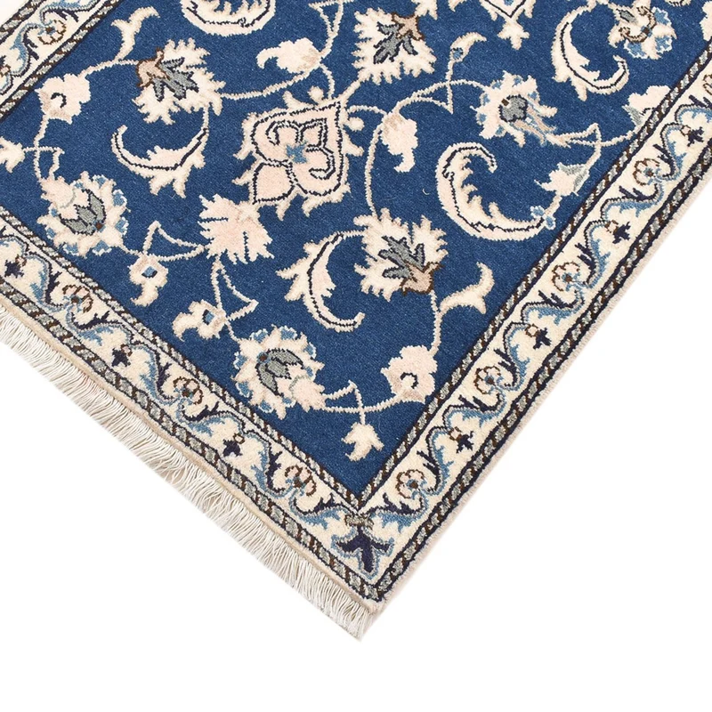 Nain - 12La Teppich 69x135cm - Perserteppich - blau