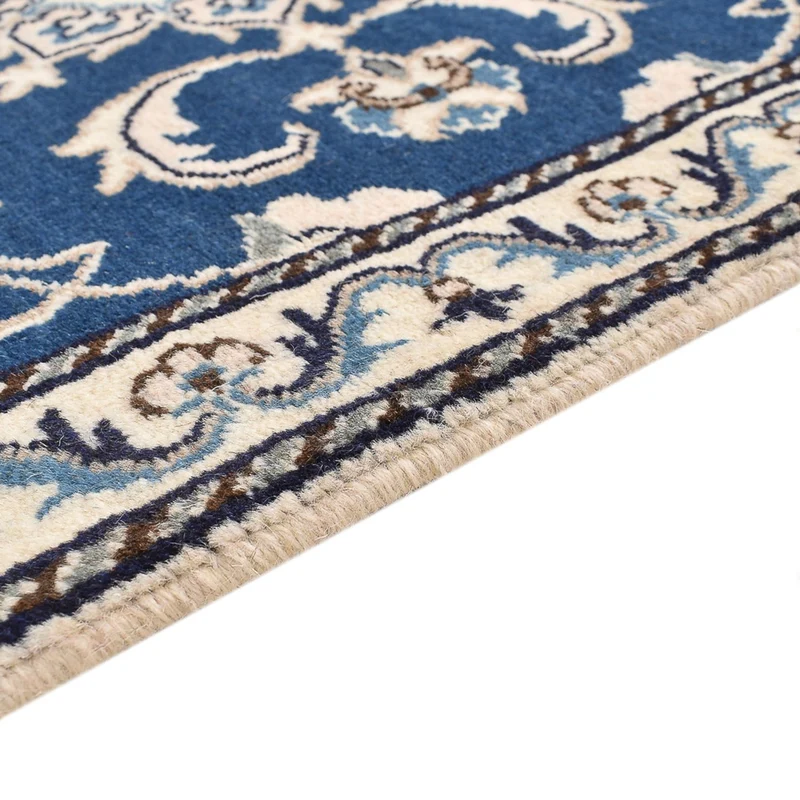 Nain - 12La Teppich 69x135cm - Perserteppich - blau