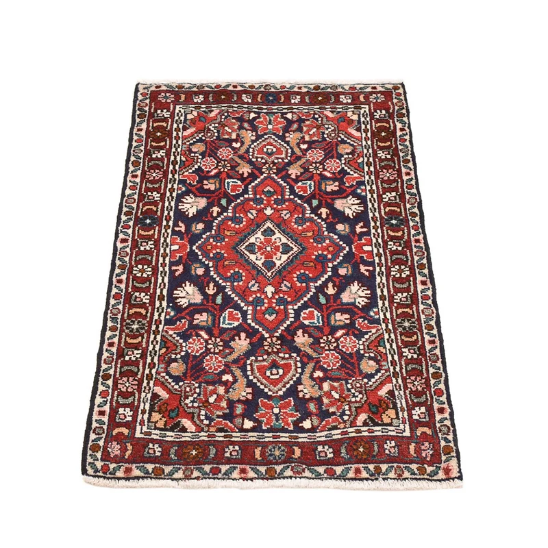 Perserteppich - Nomadic - 54 x 93 cm - dunkelrot