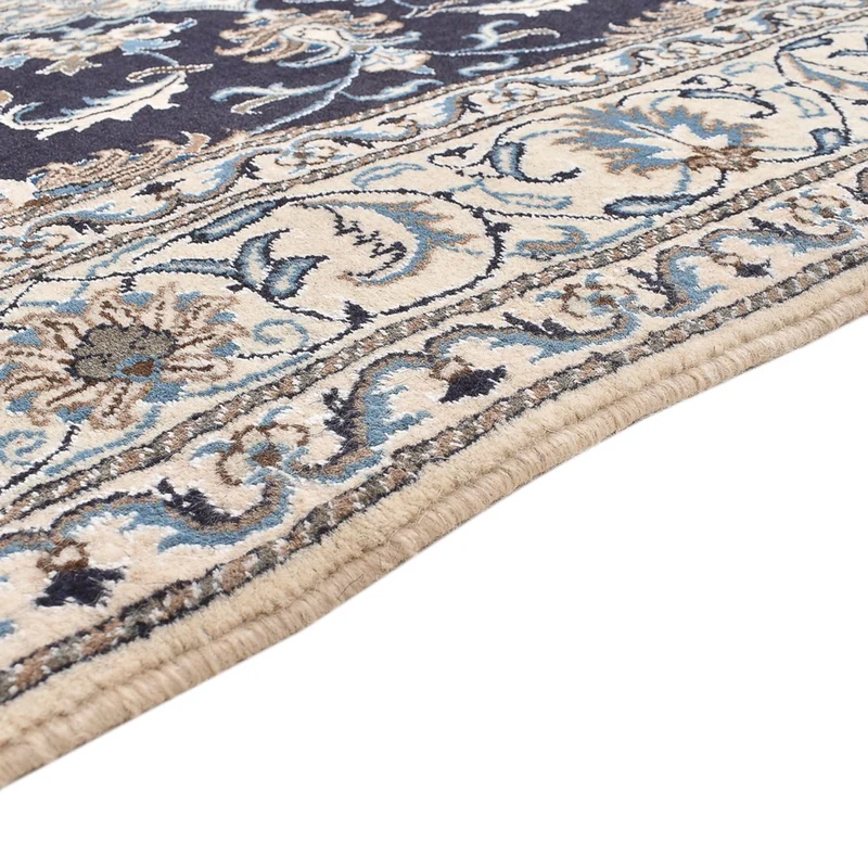 Nain - 12La Teppich 165x236cm - Perserteppich - dunkelblau