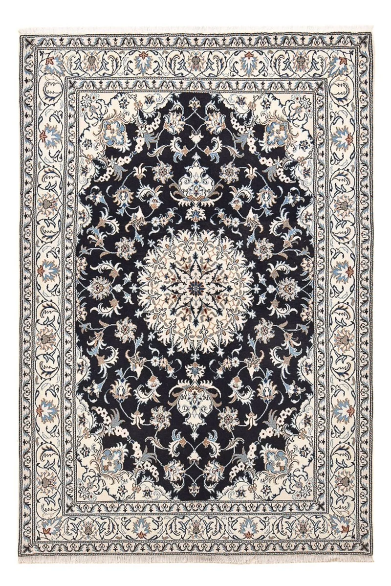 Nain - 12La Teppich 162x242cm - Perserteppich - dunkelblau