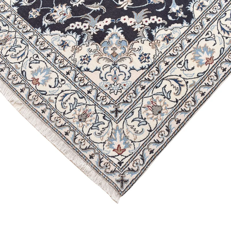 Nain - 12La Teppich 162x242cm - Perserteppich - dunkelblau