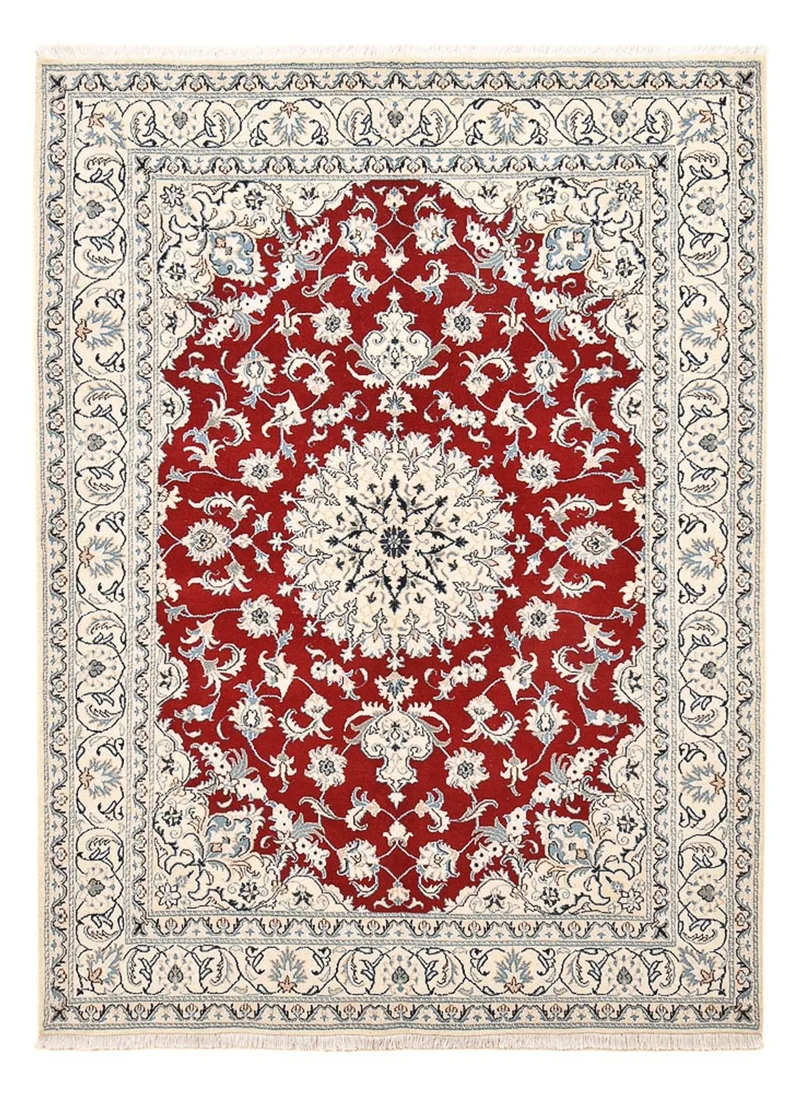 Nain - 12La Teppich 167x233cm - Perserteppich - rot
