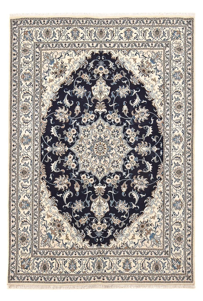 Nain - 12La Teppich 165x239cm - Perserteppich - dunkelblau