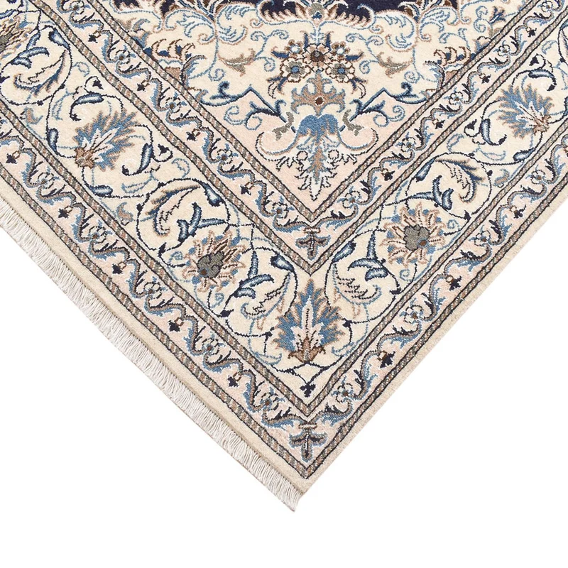 Nain - 12La Teppich 165x239cm - Perserteppich - dunkelblau