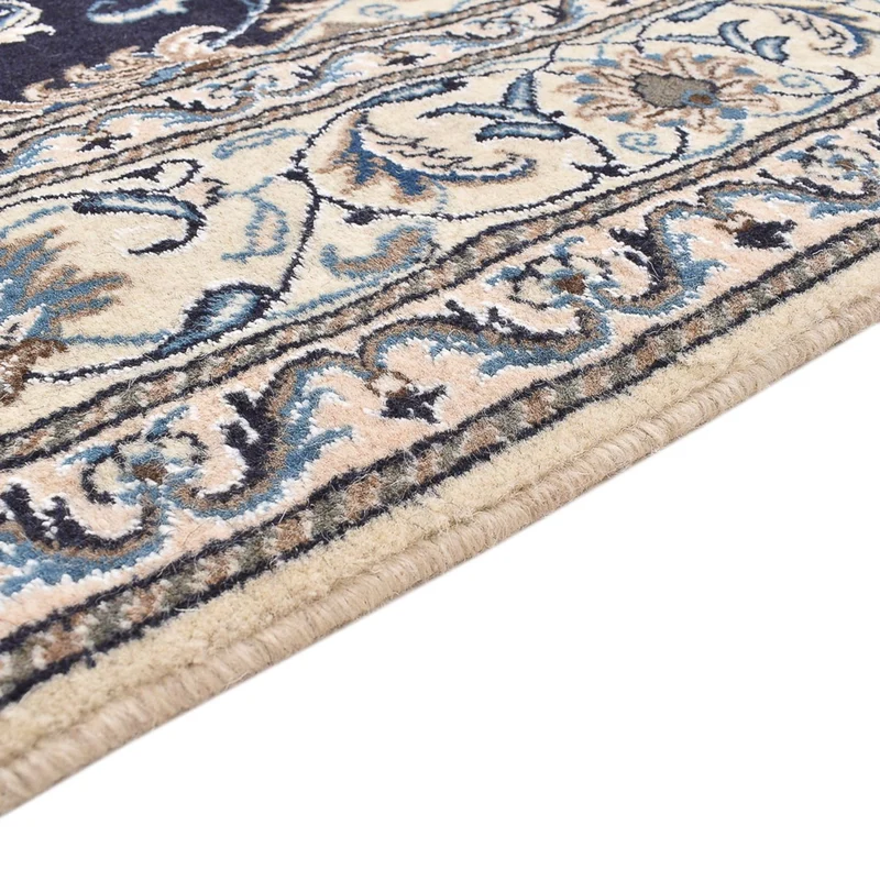 Nain - 12La Teppich 165x239cm - Perserteppich - dunkelblau