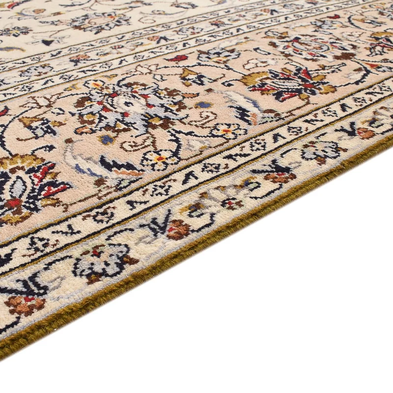 Keshan Teppich 215x310cm - Perserteppich - hellbeige