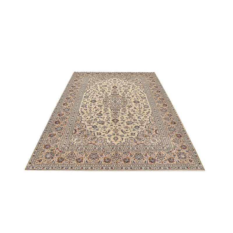 Keshan Teppich 215x310cm - Perserteppich - hellbeige