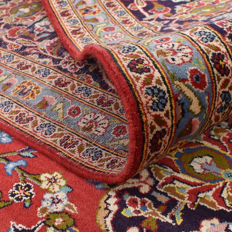 Keshan Teppich 311x426cm - Perserteppich - rot