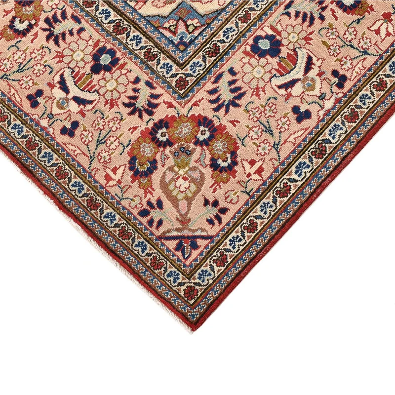 Keshan Teppich 209x326cm - Perserteppich - hellrot