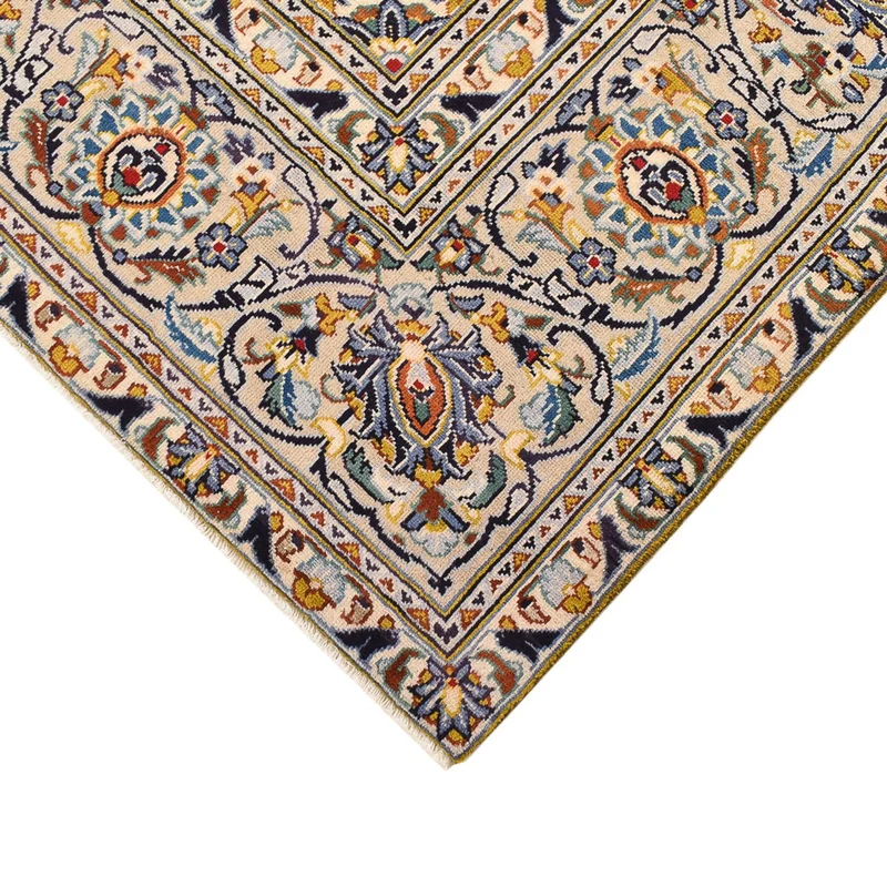 Perserteppich - Keshan - 249 x 350 cm - dunkelbeige