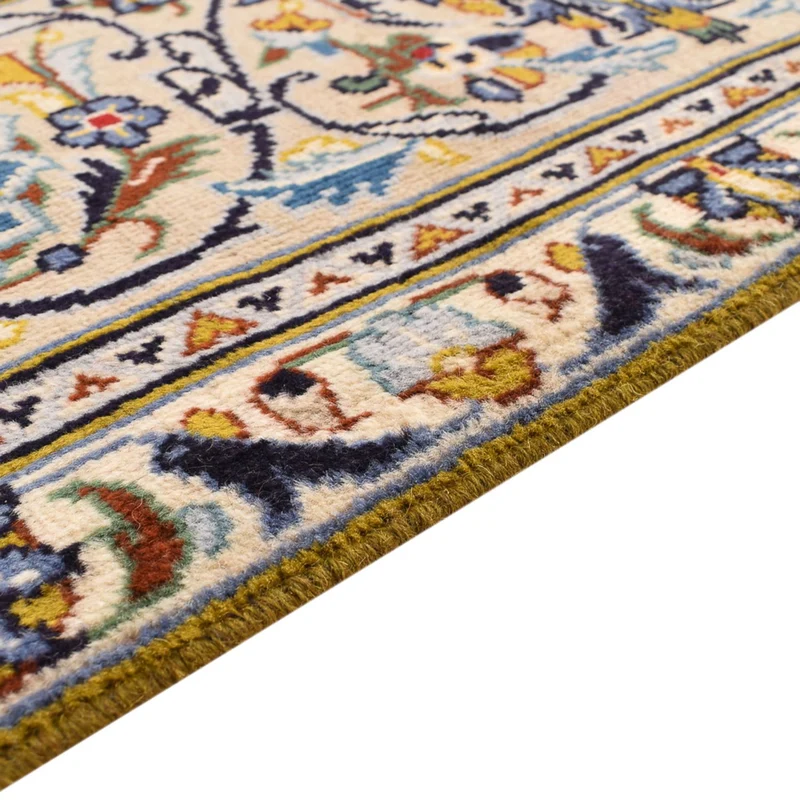 Perserteppich - Keshan - 249 x 350 cm - dunkelbeige