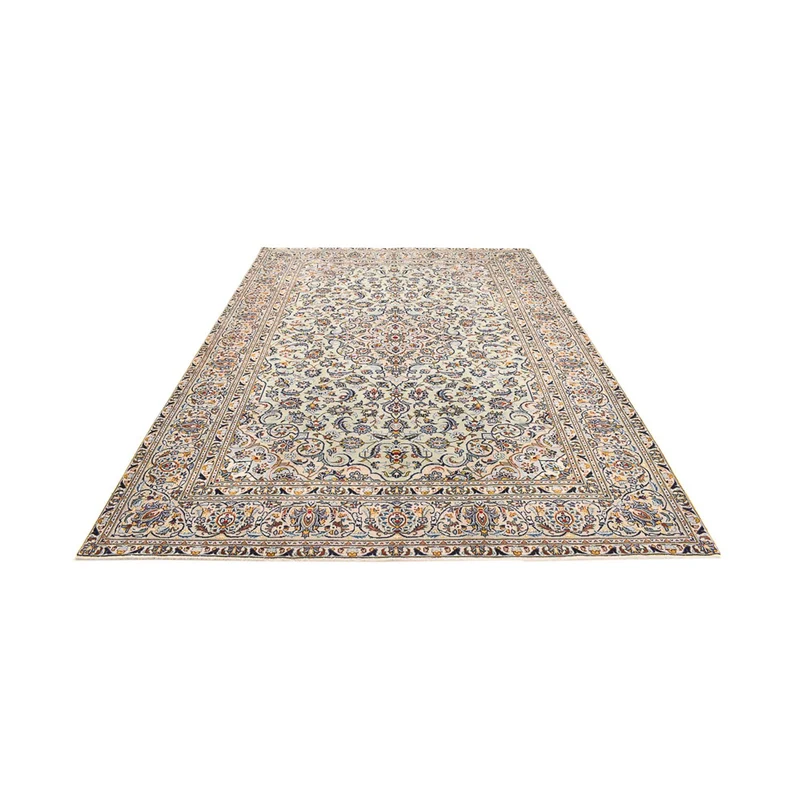 Perserteppich - Keshan - 249 x 350 cm - dunkelbeige
