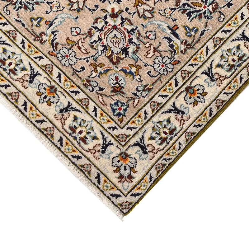 Perserteppich - Keshan - 293 x 397 cm - hellbeige
