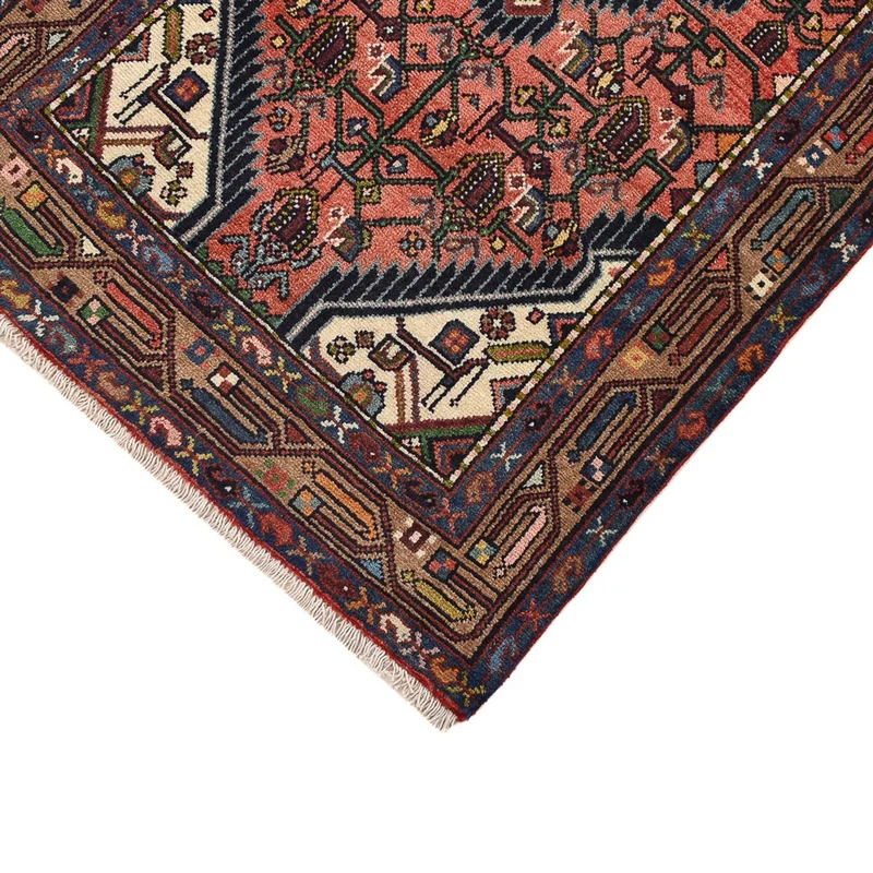Hamadan Teppich 82x291cm - Perserteppich - hellrot