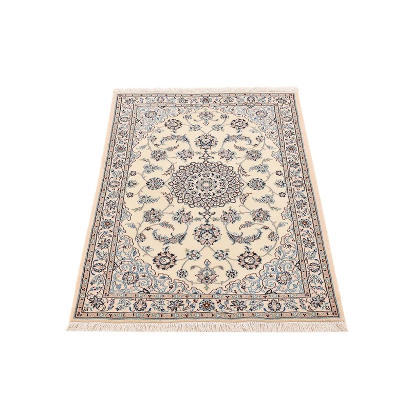 Nain - 9La Teppich 74x113cm - Perserteppich - hellgrau