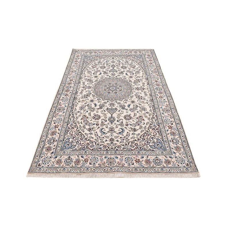 Nain - 9La Teppich 155x250cm - Perserteppich - hellgrau