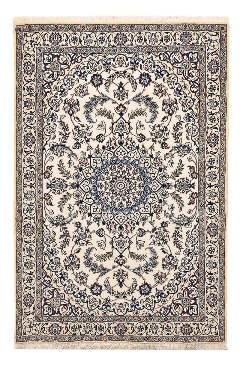Nain - 9La Teppich 116x180cm - Perserteppich - grau