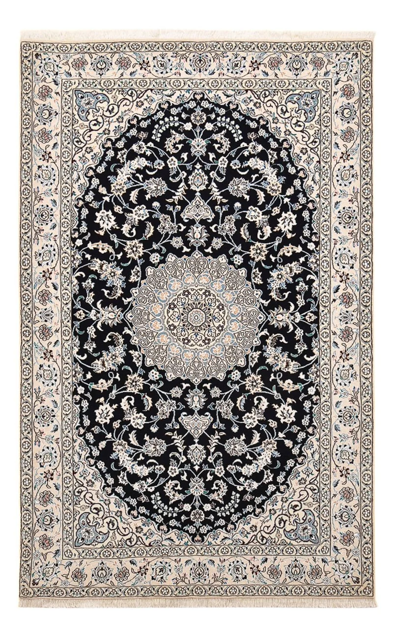 Nain - 9La Teppich 153x250cm - Perserteppich - dunkelblau