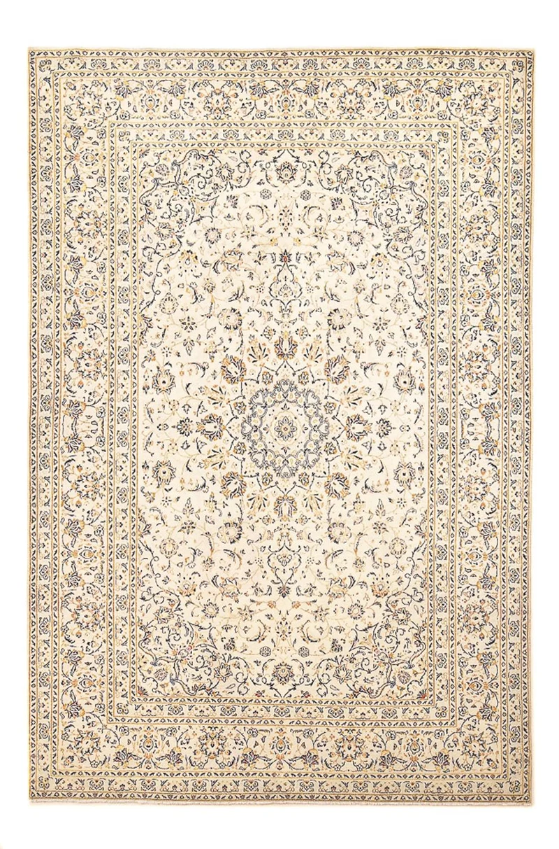 Keshan Teppich 202x298cm - Perserteppich - beige