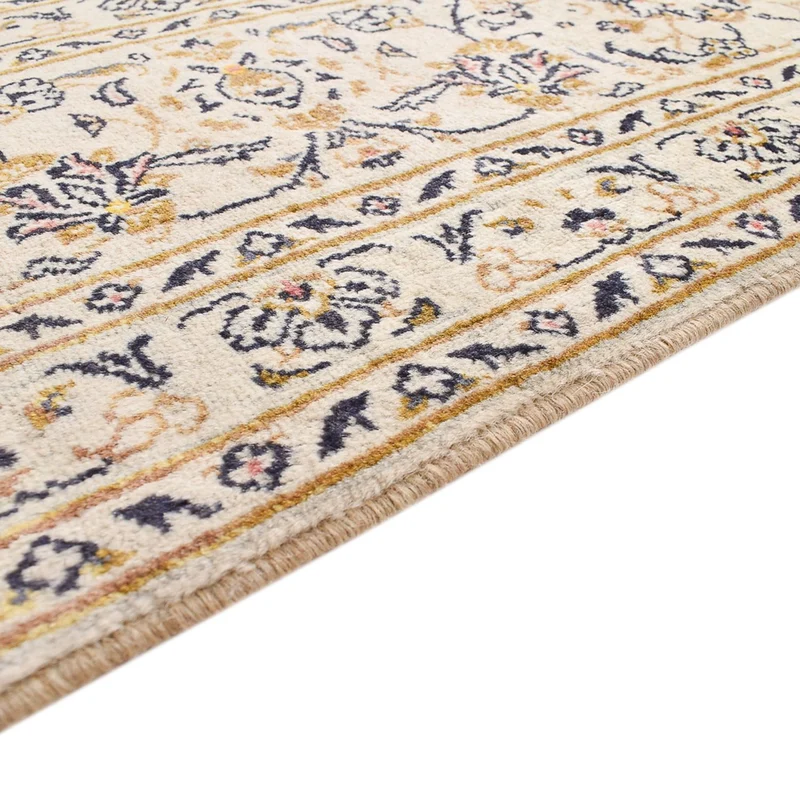 Keshan Teppich 202x298cm - Perserteppich - beige