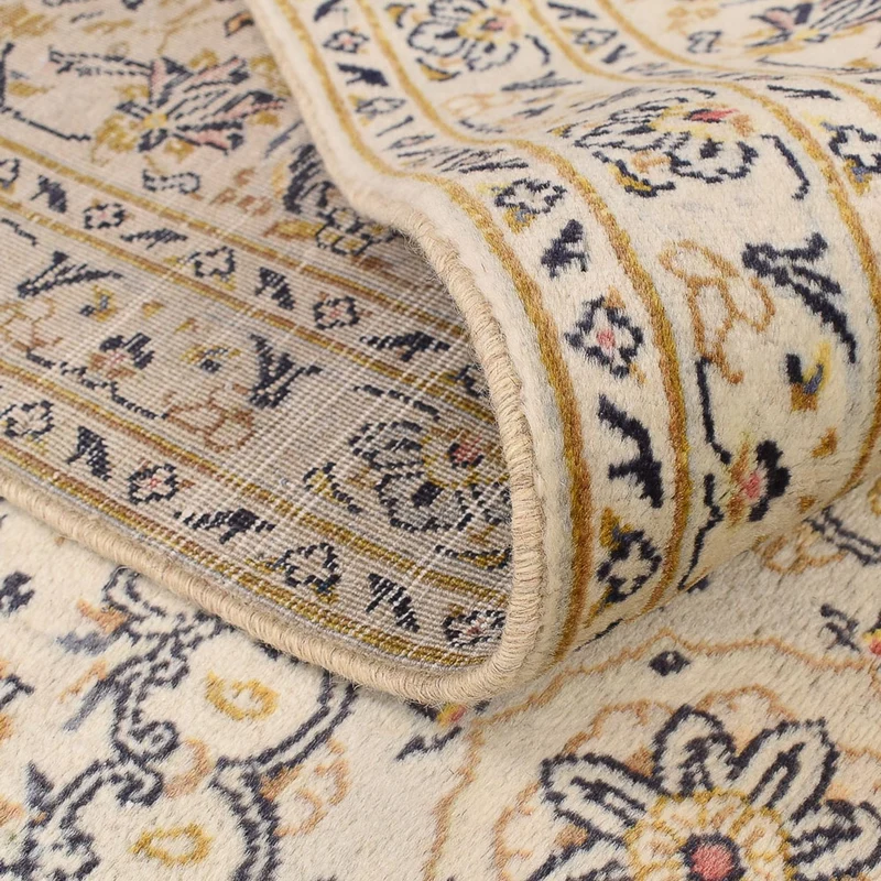 Keshan Teppich 202x298cm - Perserteppich - beige