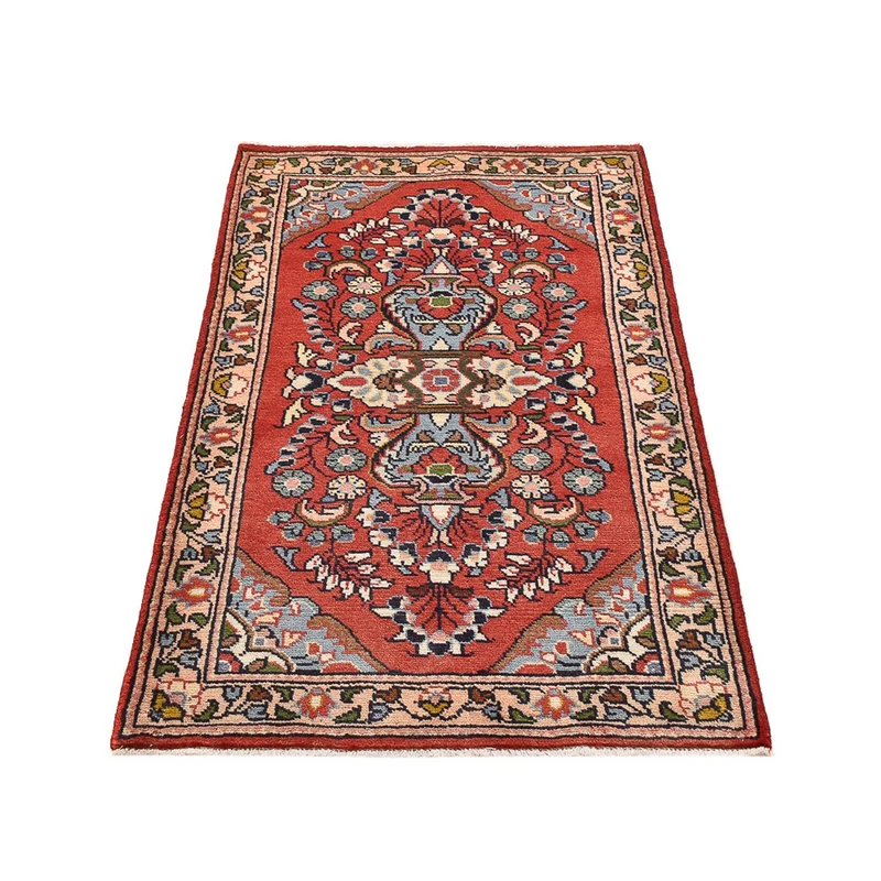 Perserteppich - Nomadic - 75 x 122 cm - rot