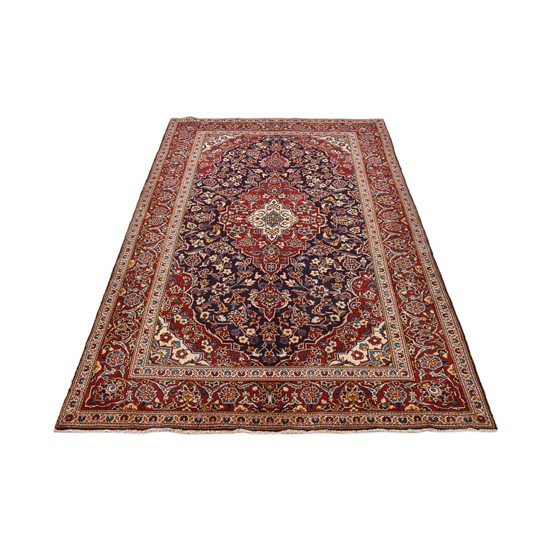 Perserteppich - Keshan - 146 x 255 cm - dunkelblau