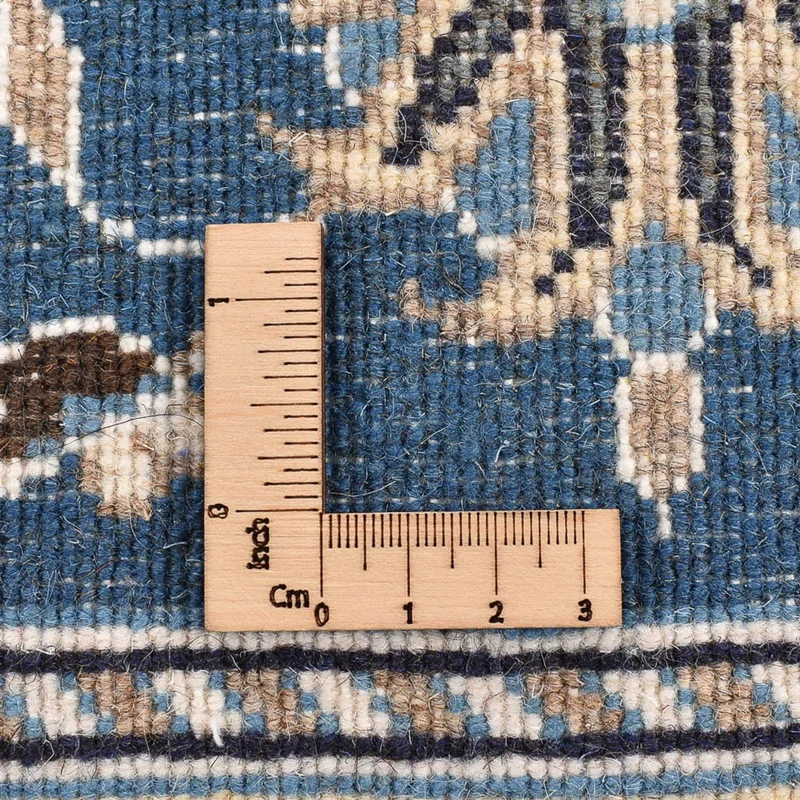 Läufer Perser - Nain - 80 x 298 cm - seeblau