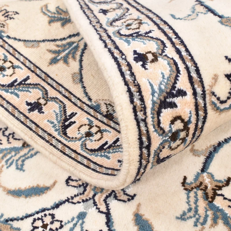 Nain - 12La Teppich 87x137cm - Perserteppich - hellbeige