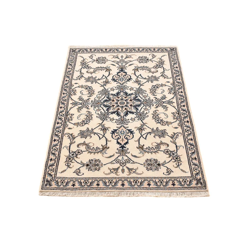 Nain - 12La Teppich 87x137cm - Perserteppich - hellbeige