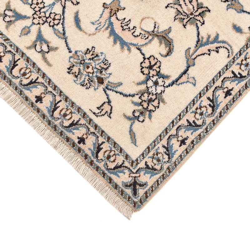 Nain - 12La Teppich 87x136cm - Perserteppich - hellbeige