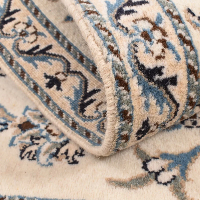 Nain - 12La Teppich 87x136cm - Perserteppich - hellbeige