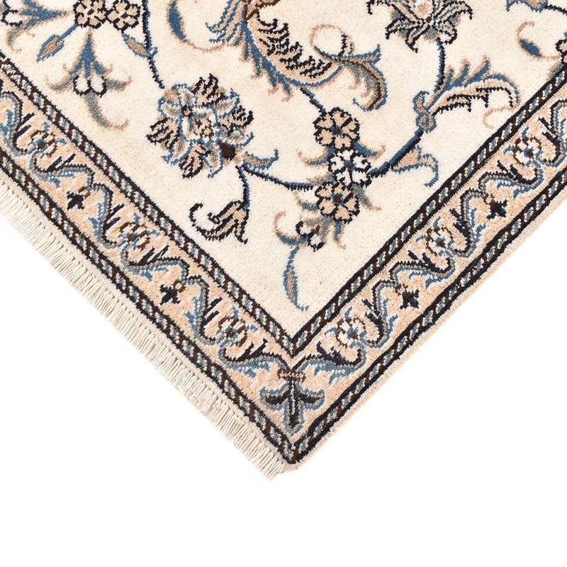 Nain - 12La Teppich 88x137cm - Perserteppich - hellbeige