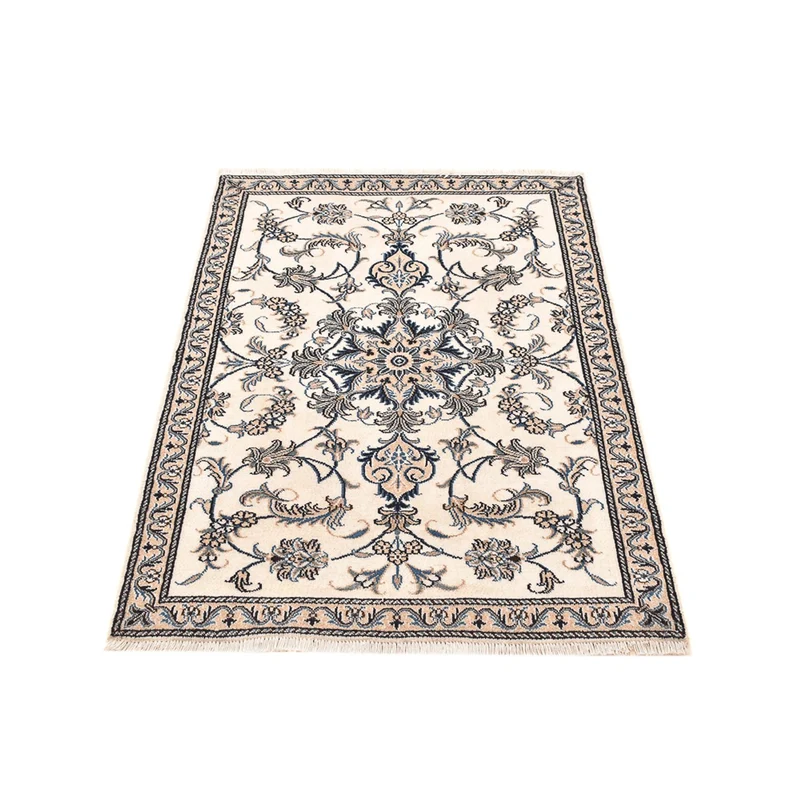Nain - 12La Teppich 88x137cm - Perserteppich - hellbeige