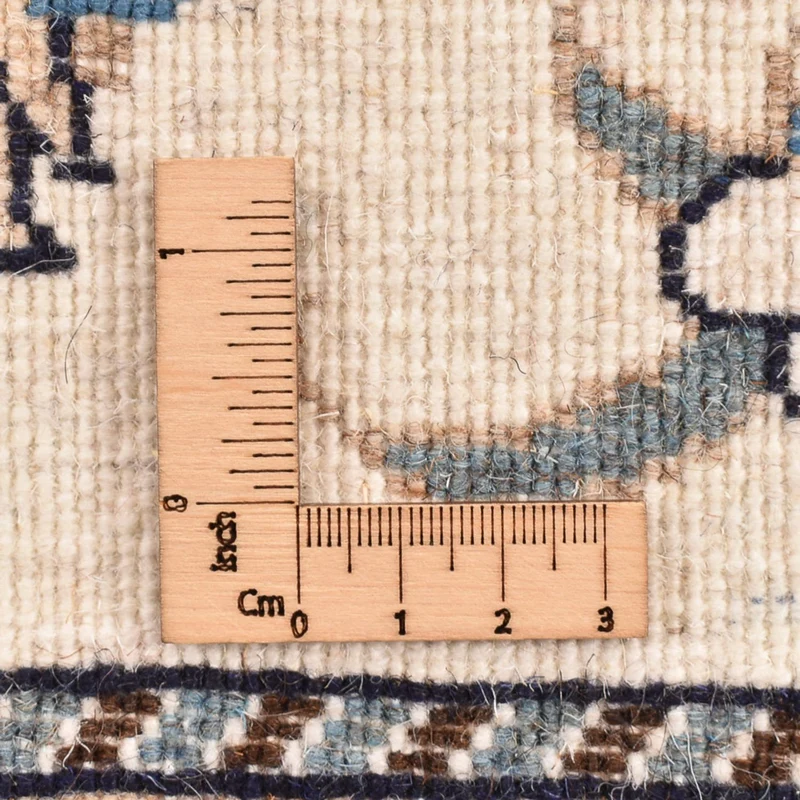 Nain - 12La Teppich 88x137cm - Perserteppich - hellbeige
