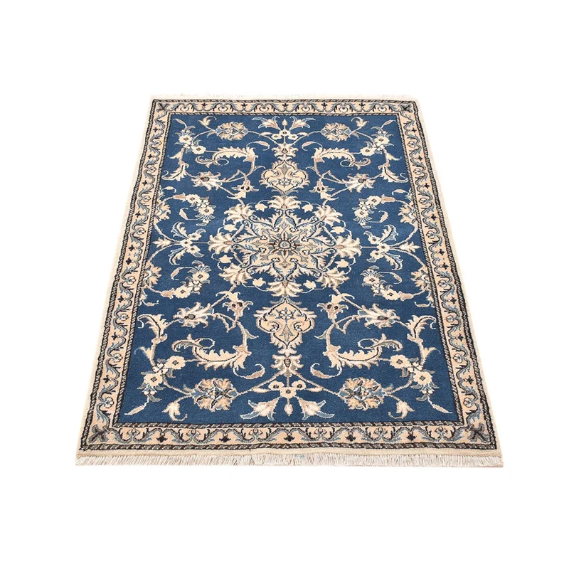 Perserteppich - Nain - 88 x 137 cm - blau