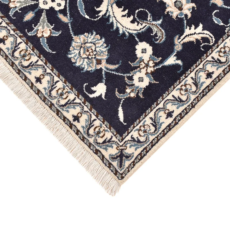 Nain - 12La Teppich 87x137cm - Perserteppich - dunkelblau