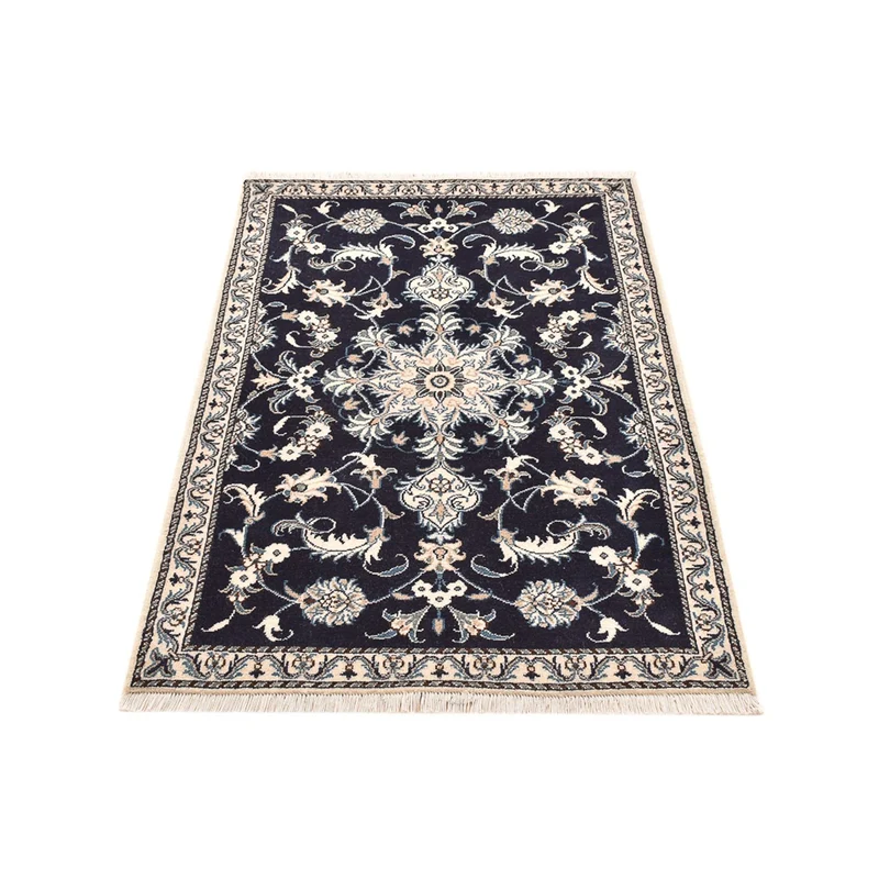 Nain - 12La Teppich 87x137cm - Perserteppich - dunkelblau