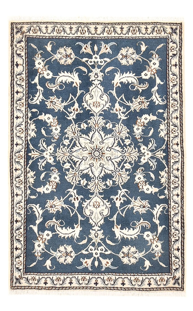 Nain - 12La Teppich 89x138cm - Perserteppich - blau