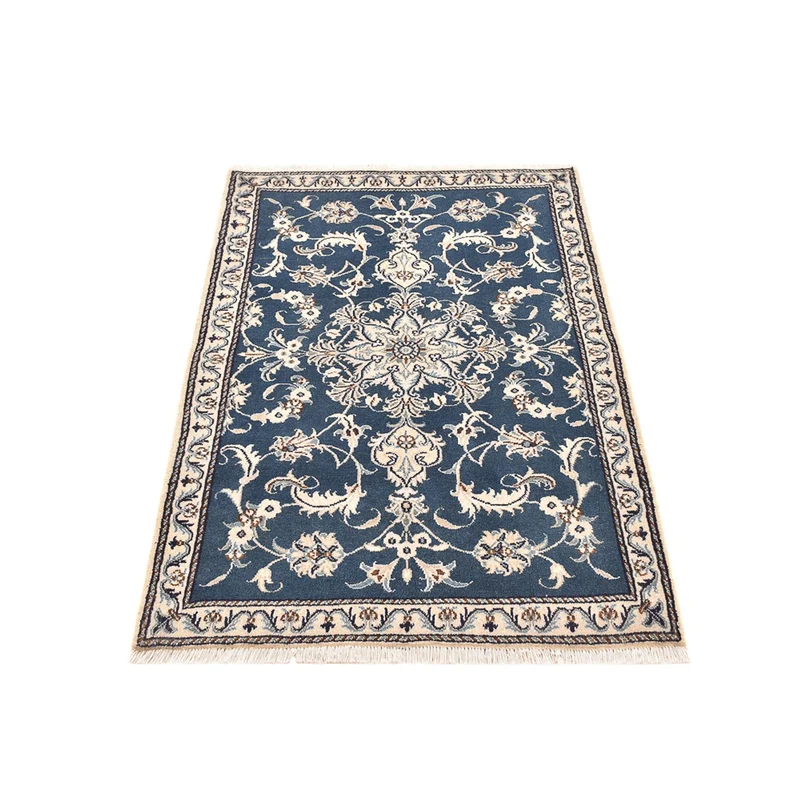 Nain - 12La Teppich 89x138cm - Perserteppich - blau