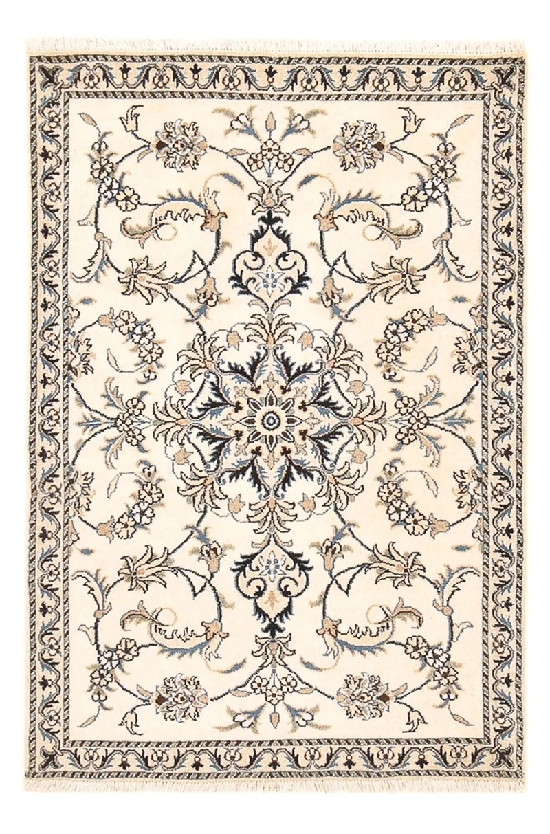 Nain - 12La Teppich 90x137cm - Perserteppich - beige