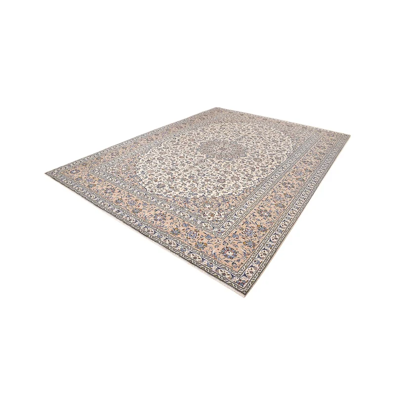 Perserteppich - Keshan - 295 x 405 cm - dunkelbeige
