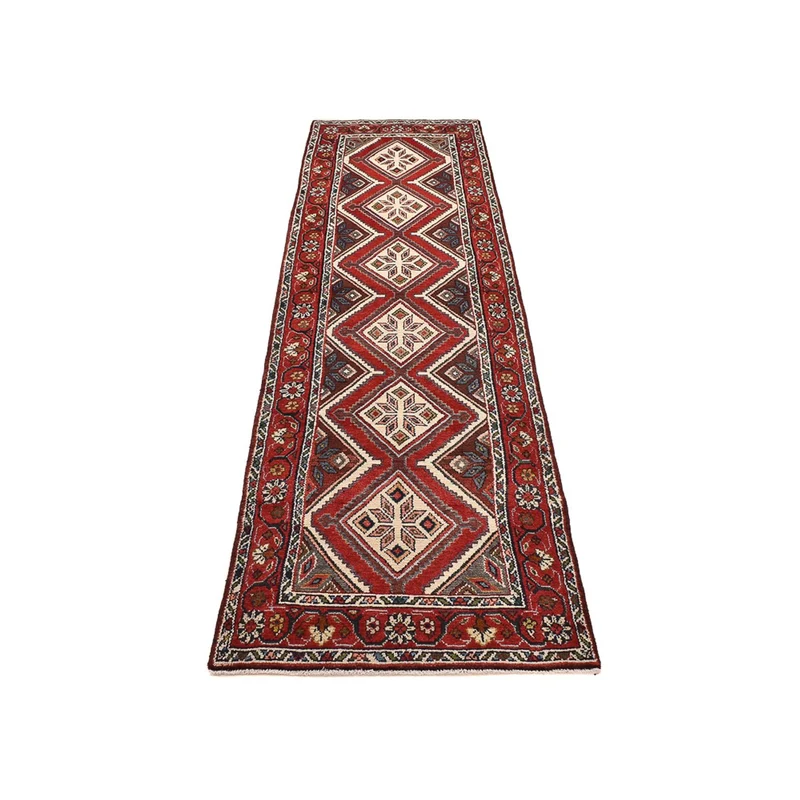 Rudbar Teppich 77x275cm - Perserteppich - mehrfarbig